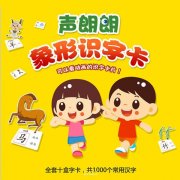 乐乐多象形识字卡幼儿启蒙识字卡快速学汉字