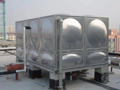 304不锈钢水箱方形加厚保温消防水箱定制大容量长方形水塔20