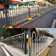 人行道护栏定制 路中央隔离栏杆 交通道路护栏厂家